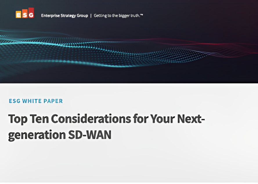 Top 10 consdierations for SD-WAN